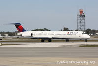 N919DL @ KSRQ - Delta Flight 2208 (N919DL) taxis for flight at Sarasota-Bradenton International Airport - by Donten Photography
