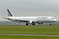 F-GTAJ @ EHAM - Air France Airbus A321-211 landing in EHAM/AMS