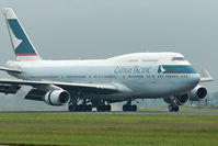 B-HUD @ EHAM - Cathay Paciffic Airways Boeing B747-467 landing in EHAM/AMS - by Janos Palvoelgyi