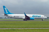 TC-TJJ @ EHAM - Corendon Airlines Boeing B737-8S3 landing in EHAM/AMS - by Janos Palvoelgyi