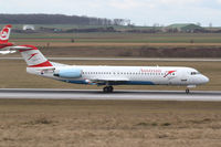 OE-LVD @ LOWW - Austrian Fokker 100 - by Thomas Ranner