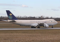 HZ-AIU @ LOWW - Saudi Arabian Airlines Cargo Boeing 747