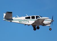 N5727V @ DTN - Landing at Downtown Shreveport. - by paulp