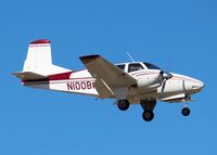 N100BH @ DTN - Landing at Downtown Shreveport. - by paulp