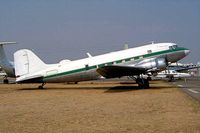ZS-NTD @ FALA - Douglas DC-3C-47B-10-DK [14993/26438] (Aero Air (Pty) Ltd) Lanseria~ZS 05/10/2003. Seen here with registration covered . - by Ray Barber