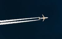 SU-GAS @ NONE - EgyptAir Cargo, MSX520, Cairo - Ostende, cruising at FL320 above Ramstein AB - by Friedrich Becker