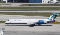 N977AT @ KFLL - Boeing 717-200 - by Mark Pasqualino