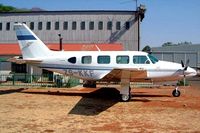 ZS-KKF @ FAWB - Piper PA-31-325 Navajo C/R [31-8012036] Pretoria-Wonderboom~ZS 08/10/2003 - by Ray Barber
