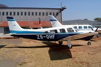 ZS-OHF @ FAWB - Piper PA-32R-301 Saratoga SP [32R-8413024] Pretoria-Wonderboom~ZS 08/10/2003 - by Ray Barber