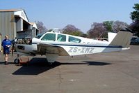 ZS-IMZ @ FAWB - Beech V35B Bonanza [D-9278] Pretoria-Wonderboom~ZS 08/10/2003. This crashed on 15-02-2006 at Secunda~ZS . Wreck noted at Wonderboom 17/02/2006. - by Ray Barber