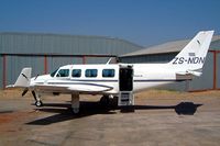 ZS-NDN @ FAWB - Piper PA-31-350 Navajo Chieftain {Panther III conversion} [31-7952186] (Naturelink) Pretoria-Wonderboom~ZS 08/10/2003 - by Ray Barber