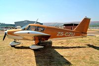 ZS-CZU @ FAWB - Piper PA-28-180 Cherokee B [28-971] Pretoria-Wonderboom~ZS 08/10/2003 - by Ray Barber