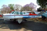 ZS-TCM @ FAWB - Beech 35 Bonanza [D-1308] Pretoria-Wonderboom~ZS 08/10/2003 - by Ray Barber