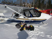 C-IGXI - Ice Fishing Winnipeg River - by Rob