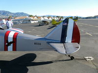 N4235A @ SZP - 1991 Schuetz BOWERS FLY BABY 1-A, Continental C75 85 Hp, braced tail with unbalanced rudder - by Doug Robertson