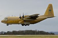 474 @ EGNX - Royal Saudi Air Force Hercules arriving at East Midlands - by Terry Fletcher