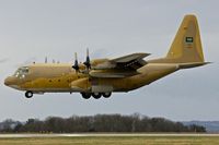 474 @ EGNX - Royal Saudi Air Force Hercules arriving at East Midlands - by Terry Fletcher