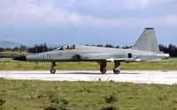 74-1543 @ LIED - decelerating after touchdown - by Friedrich Becker