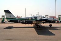 ZS-KFC @ FAGC - Piper PA-34-200T Seneca II [34-7870251] Grand Central~ZS 09/10/2003 - by Ray Barber