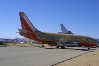 N103SW @ KMHV - This Ex Southwest Boeing 737-200 was stored at Mojave in 2005 - by lkuipers