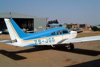 ZS-JGD @ FAGC - Piper PA-28-180 Cherokee Archer [28-7405169] Grand Central~ZS 09/10/2003 - by Ray Barber