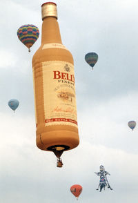 G-BUUU - Flying at The Northampton Balloon Festival - by Garry Lakin