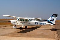 ZS-MHH @ FAGC - Cessna 172M Skyhawk [172-64613] (Central Flying Academy) Grand Central~ZS 09/10/2003. Although still registered this aircraft crashed in Cathedral peak area in Drakensburg mountains whilst on route from Grand Central to Margate~ZS 28-10-2005. - by Ray Barber