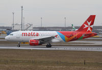 9H-AEG @ LOWW - Air Malta Airbus A319 - by Thomas Ranner