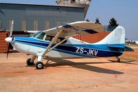 ZS-JKV @ FAGC - Stinson 108-3 Voyager [108-4078] Grand Central~ZS 09/10/2003 - by Ray Barber
