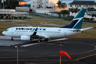 C-FWSI @ SXM - From the balcony of the Sonesta Hotel - by Wolfgang Zilske