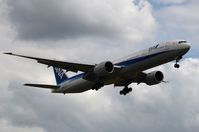 JA784A @ EGLL - ANA B773 landing - by FerryPNL