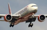 VT-ALT @ EGLL - Air India B773 landing at LHR - by FerryPNL