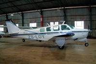 ZS-LOY @ FAGC - Beech A36 Bonanza 36 [E-1361] Grand Central~ZS 09/10/2003 - by Ray Barber