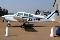 ZS-KCM @ FAGC - Beech C23 Sundowner 180 [M-2011] Grand Central~ZS 09/10/2003 - by Ray Barber
