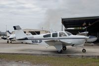 N181JP @ BOW - 1981 Beech F33A, N181JP, at Bartow Municipal Airport, Bartow, FL - by scotch-canadian