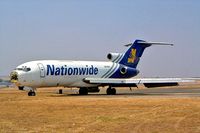 ZS-NYX @ FALA - Boeing 727-116F [19811](Nationwide Airlines) Lanseria~ZS 05/10/2003. Seen here stored various parts are now missing and engines have been removed.