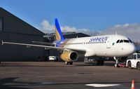 EI-EUL @ EGHH - Just painted in Shaheen colours. - by John Coates