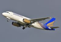 EI-EUL @ EGHH - Departing after paint into Shaheen livery - by John Coates