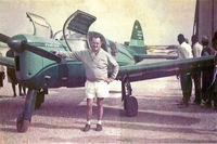 F-BEQX @ ATAR - The Norecrin F-BEQX was the property of Mr. Lucien François BOUVIER
born June 04 1908 (posing) currently living in DAKAR (Sénégal) - by Roland Bouvier