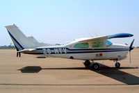 ZS-MTV @ FAGC - Cessna 210M Centurion [210-62800] Grand Central~ZS 09/10/2003. - by Ray Barber
