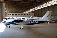 ZS-LCO @ FAGC - Piper PA-34-220T Seneca III [34-8233046] Grand Central~ZS 09/10/2003 - by Ray Barber