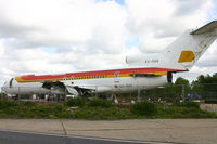 EC-DDX @ EGHH - Being dismantled readed for roading out. - by Howard J Curtis
