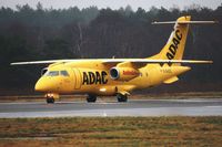 D-BADC @ EGHH - Departing in thick drizzle after a short stay - by John Coates