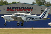 G-AZFI @ EGHH - Just about to land. - by Howard J Curtis