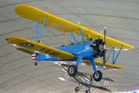 42-17786 @ EGSU - Actually CF-EQS. Hanging from the American Air Museum roof. - by Howard J Curtis
