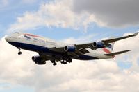 G-BNLG @ EGLL - Speedbird B744 arriving - by FerryPNL