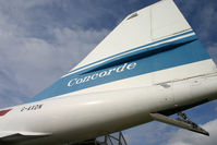 G-AXDN @ EGSU - Close up of the tail of this beautiful bird. Such a shame they don't fly any more. - by Howard J Curtis