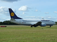 D-ABEU @ EGPH - Lufthansa B737 arrives at EDI From FRA - by Mike stanners