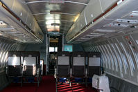 G-AZMF @ EGHH - A view inside the cabin of this aircraft, which was in the care of the Bournemouth Aviation Museum at the time. - by Howard J Curtis