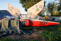 XR954 @ EGHH - In use as a spares source here. - by Howard J Curtis